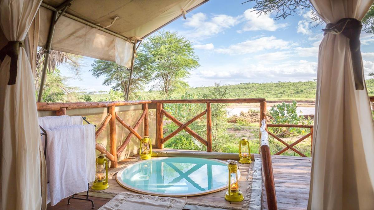 Elephant Bedroom Camp - Samburu Archers Post Eksteriør billede