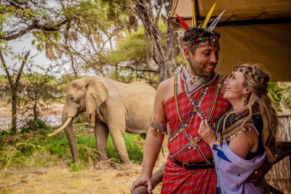 Elephant Bedroom Camp - Samburu Archers Post Eksteriør billede